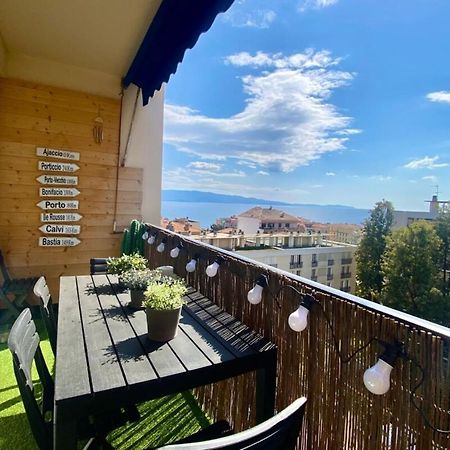 Vue Mer Au Carre D'Or De Ajaccio - Parking, Wifi Apartment Ngoại thất bức ảnh